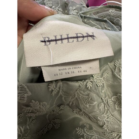 Anthropologie BHLDN Isadora Organza Midi Dress - Picture 9 of 9